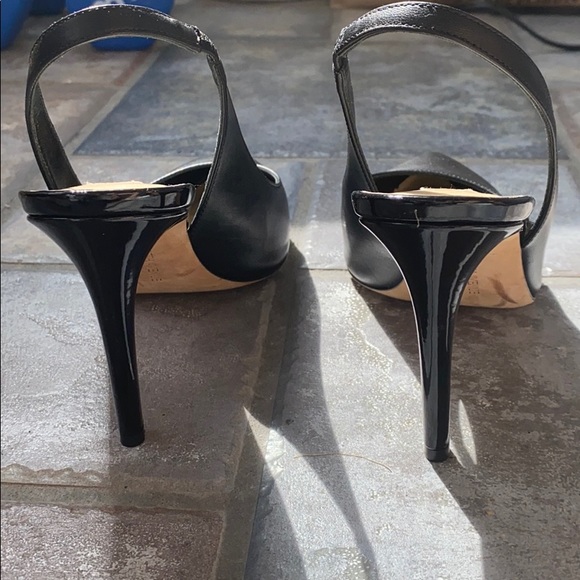 Saks Fifth Ave classic black heels, size 7.5 - Picture 3 of 5